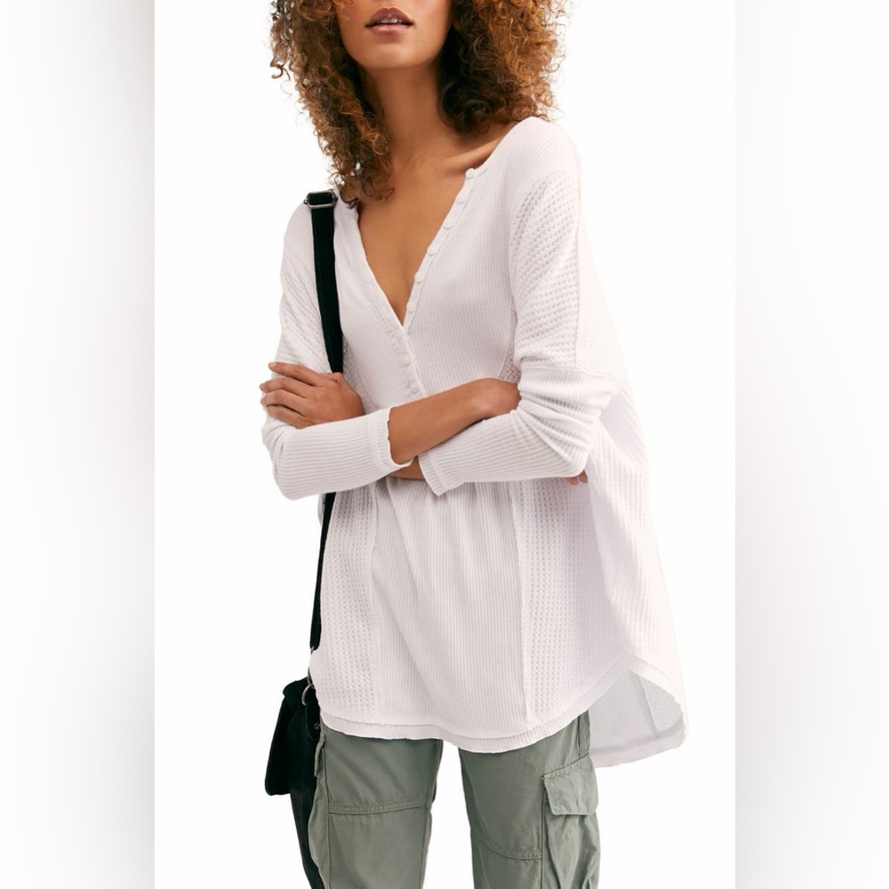 Free People Leo Henley Tee